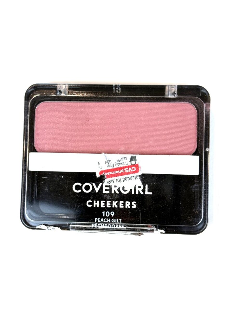 Covergirl Cheekers Blush Compact in the shade 109 Peach Gilt. New. Sealed